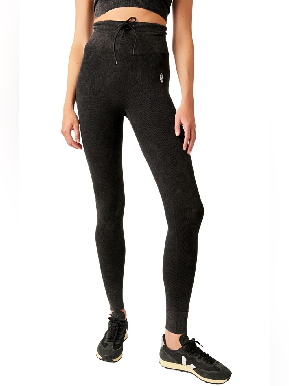FP Free People Movement Go To Leggings in Washed Black, Women’s XS